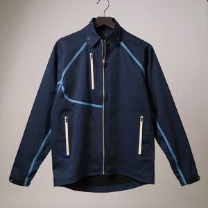 FootJoy HydroTour Women's Golf Jacket Full Zip Lightweight Blue Size Small